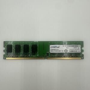 Crucial 2GB 240-Pin DDR2 PC2-6400 Unbuffered Desktop Memory RAM